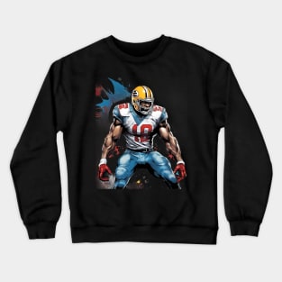 High School American Football Crewneck Sweatshirt